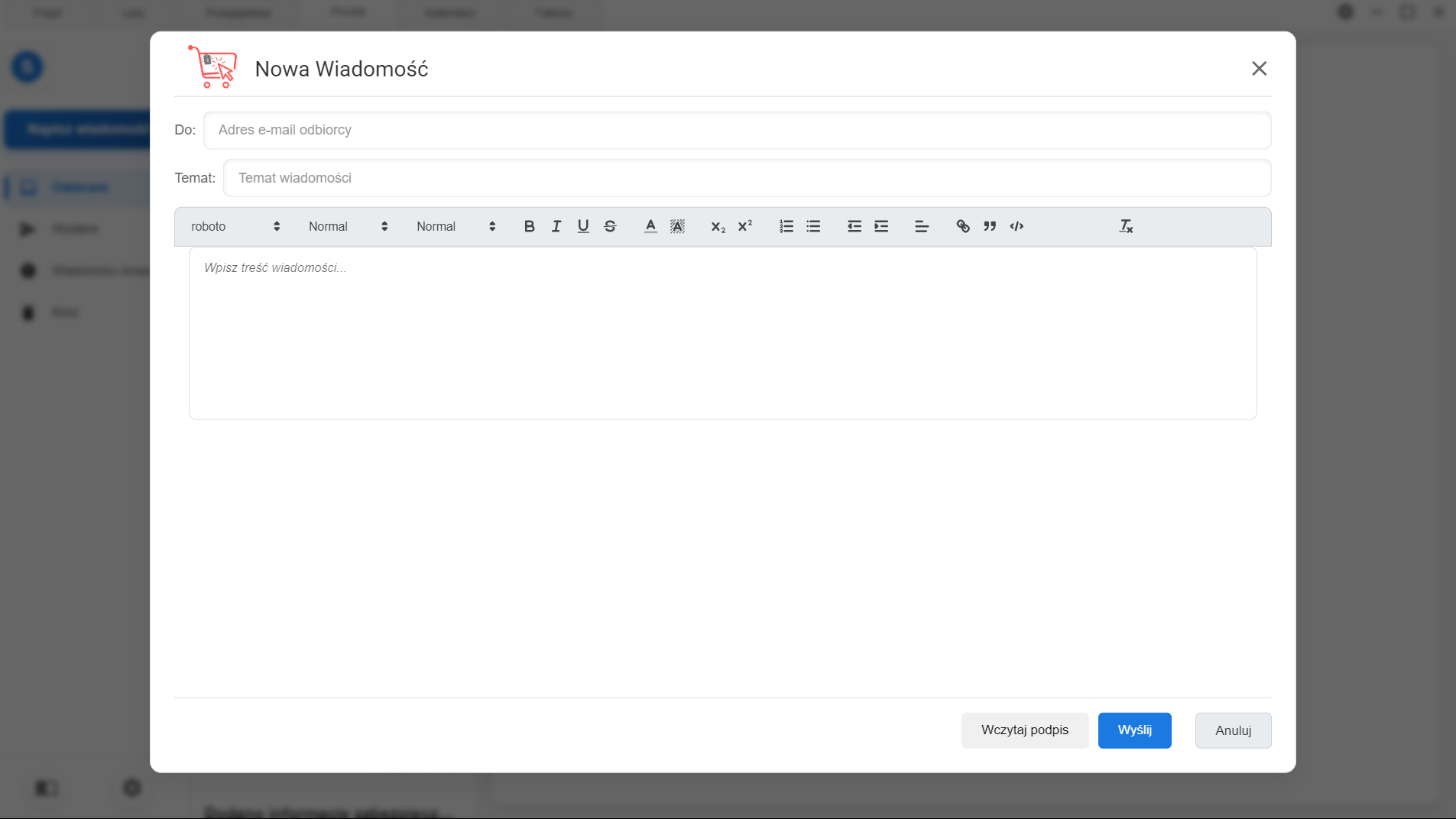 Specly - Automatyczna wysyłka paczek dokumentów, kosztorysów i faktur z wnętrza systemu
